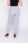 Ankle-Length Light Blue Trousers