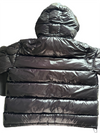 Moncler Shiny Puffer Jacket with Hood – Sleek Black