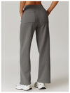 Comfy Wide-Leg High-Waisted Sweatpants for Women in Grey