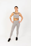 Flow Motion Sculpting Yoga Pants in Grey