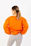 Charming Vogue Oversized Sweatshirt Unisex Orange - Now Buy 1 Get 1