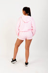 Essential High-Waisted Active Shorts for Women in Pink