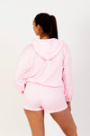 Essential High-Waisted Active Shorts for Women in Pink