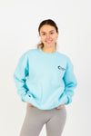 Charming Vogue Oversized Sweatshirt Unisex Blue - Now Buy 1 Get 1