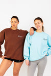 Charming Vogue Oversized Sweatshirt Unisex Brown - Now Buy 1 Get 1