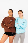 Charming Vogue Oversized Sweatshirt Unisex Brown - Now Buy 1 Get 1