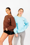 Charming Vogue Oversized Sweatshirt Unisex Brown - Now Buy 1 Get 1