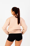 Charming Vogue Oversized Sweatshirt Unisex Beige - Now Buy 1 Get 1