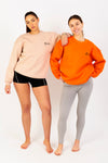 Charming Vogue Oversized Sweatshirt Unisex Orange - Now Buy 1 Get 1