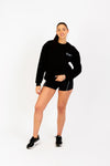 Charming Vogue Oversized Sweatshirt Unisex Black