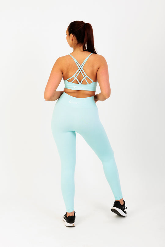 Flow Motion Sculpting Yoga Pants in Light Green