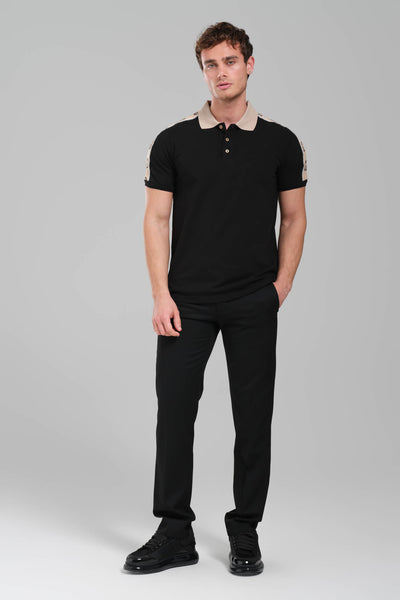Gucci GRG Logo Polo Shirt - Black