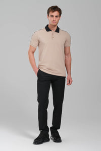 Gucci GRG Logo Polo Shirt - Light Brown