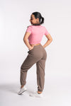 Jogger Pants Light Brown