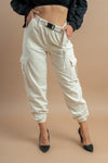 White Cargo Pants