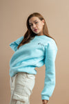 Baby Blue Oversized Sweatshirt