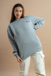 Light Blue Oversized Sweatshirt Unisex