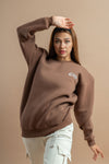 Cozy Unisex Brown Sweatshirt