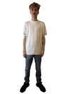 Moncler White Embossed Graphic T-Shirt