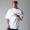 Men's White Lightweight Workout T-Shirt - Breathable Activewear