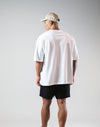 Men's White Lightweight Workout T-Shirt - Breathable Activewear