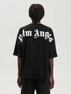 Palm Angels Oversized Logo T-Shirt - Black | Premium Streetwear Fashion