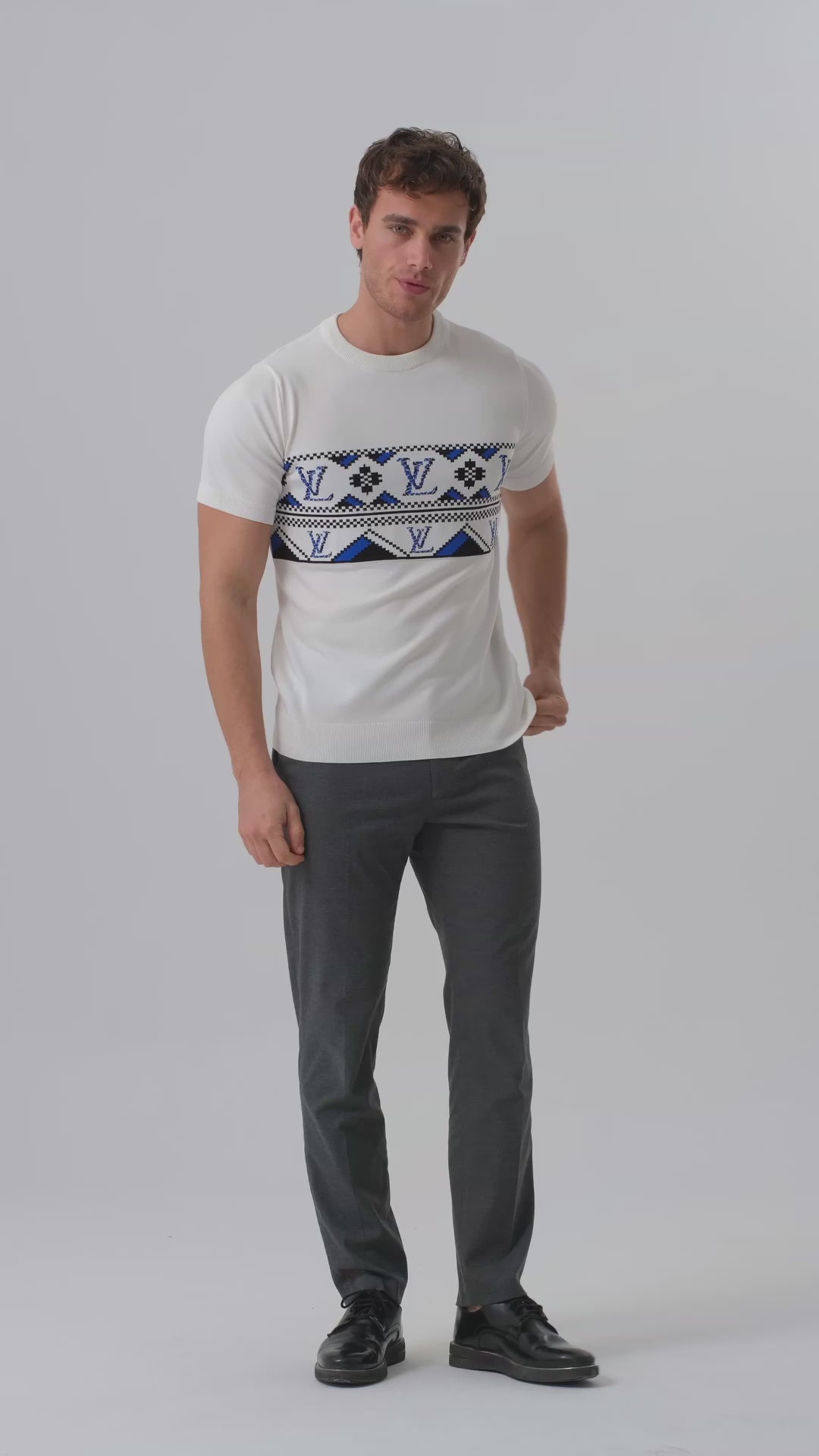 Louis Vuitton LV Crewneck T Shirt white