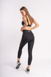 Seamless yoga pants, sports bra, and jacket set for women