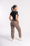 unisex jogger-style track pants for travel and leisure